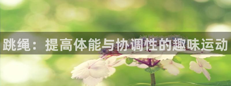 跳绳：提高体能与协调性的趣味运动